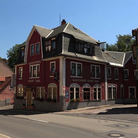 Hotel Stadt Suhl Zella-Mehlis Buitenkant foto